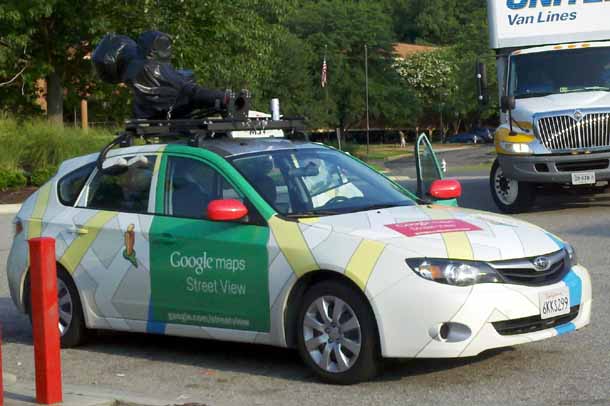 Google Car close-up - Richmond BizSense