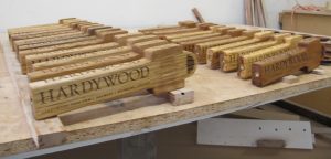 Tap handles made by CitiWood