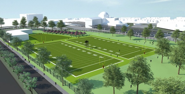 Redskins training camp rendering