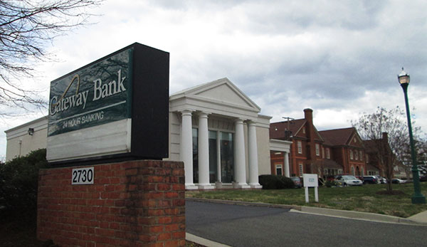 The Gateway Bank branch at 2730 Buford Road will close this summer. (Photo by Michael Schwartz)