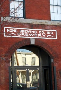 The building previously housed the Richmond Brewing Company, followed by the Home Brewing Company.