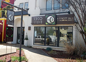TC Artworks is on the first floor of Ceco Studio, a salon at 3451 West Cary Street.