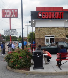 One of Cook-Out's two Richmond locations.