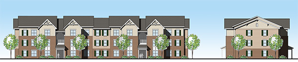 Humanities Foundation broke ground Monday on Puddledock Place Apartments. (Click the image to enlarge)