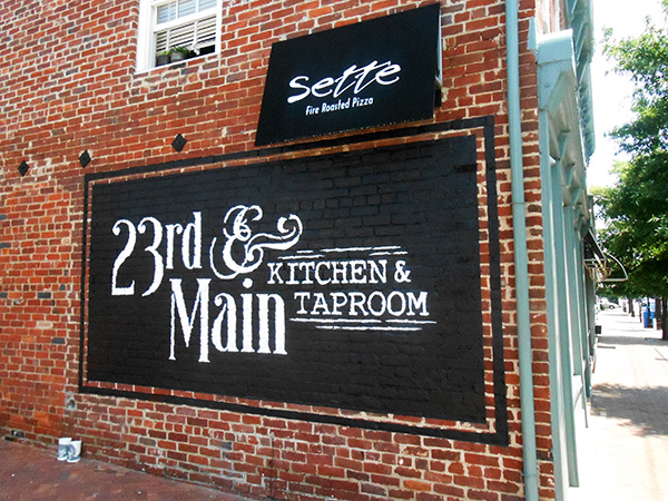 23rd & Main Kitchen & Taproom is set to open July 6. (Photo by Burl Rolett)