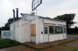 The old Boyd's Cafe building.