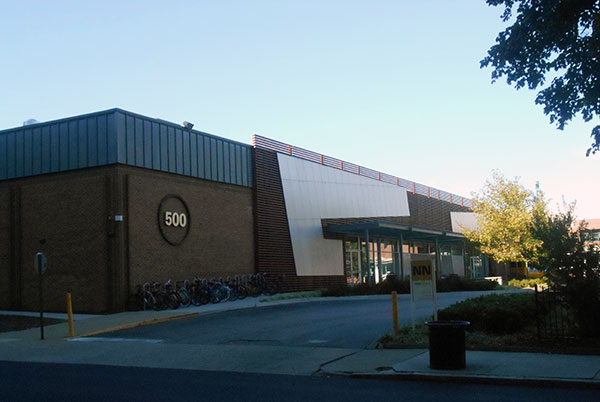 VCU’s 500 Academic Centre used to be a Ukrop's store. (Photo by Burl Rolett)