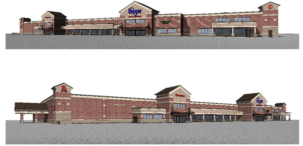 Rendering of the forthcoming Colonial Heights store. (Courtesy of Kroger)