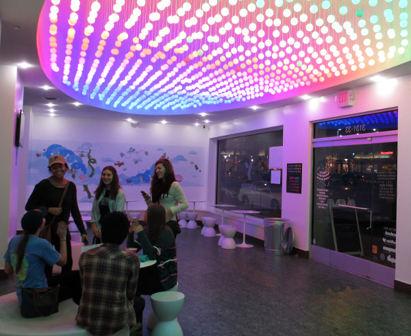 Inside the Yapple Yogurt at 3131-3 W. Cary St. (Photo by Michael Thompson)