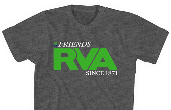 The FRIENDS shirts for sale.