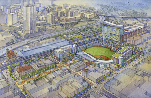 A rendering of the proposed development. (Courtesy of the City of Richmond)