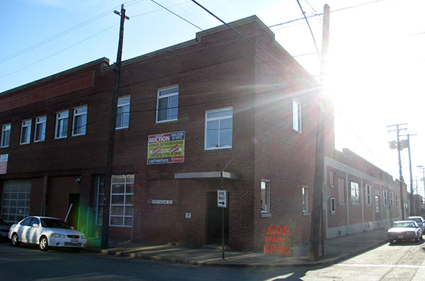 The warehouse at 3031 Norfolk St. is being converted into apartments and an Urban Farmhouse. (Photo by Michael Thompson)