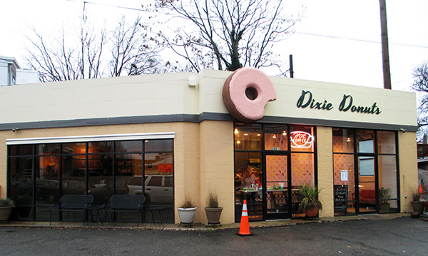 The original Dixie Donuts at 2901 W. Cary St.