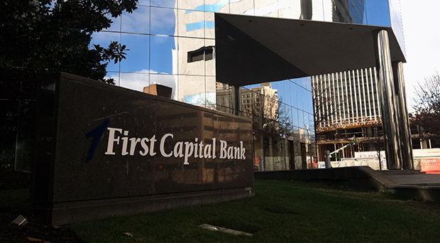 First Capital bank operates a branch at 901 E. Cary St. Photo by Michael Schwartz.