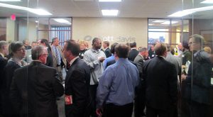 Elliott Davis showed off its new downtown office a couple years ago with a large gathering. 
