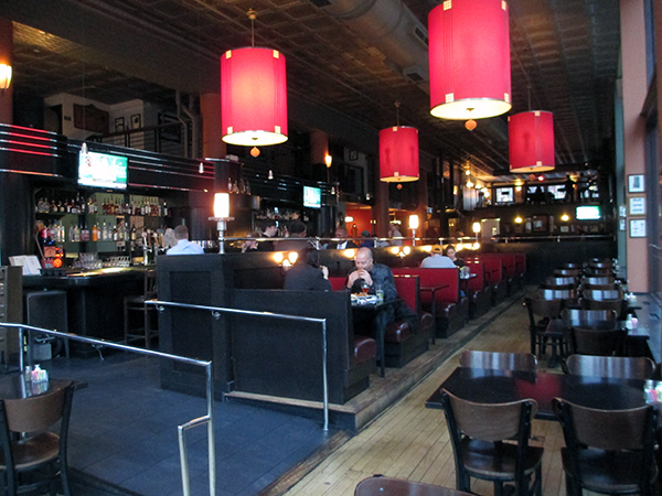 Inside Popkin Tavern, which is set to close Saturday. 