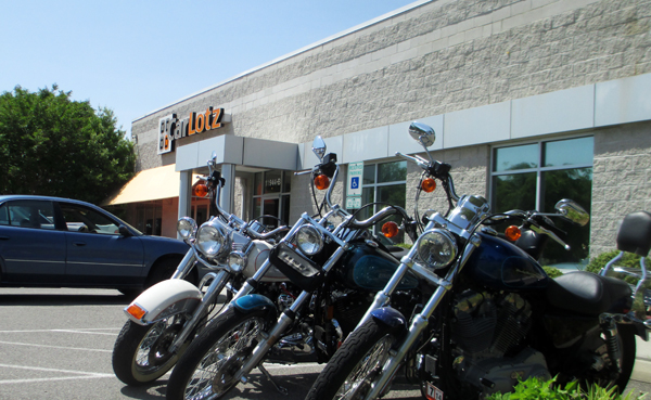 CarLots is adding 1,500 square feet to make room for motorcycles. (Photo by Michael Thompson.) 