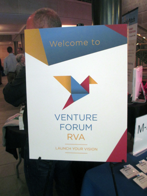 The Venture Forum unveiled a new logo on Thursday. (Photo by Michael Thompson) 