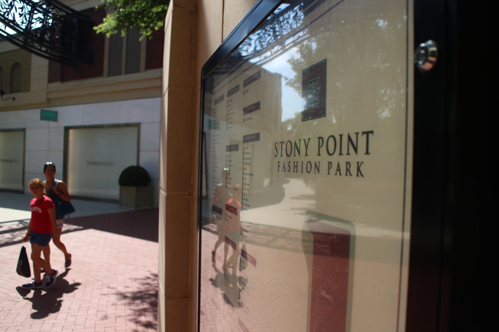 Stony Point Fashion Park was sold last month. Photo by Evelyn Rupert.