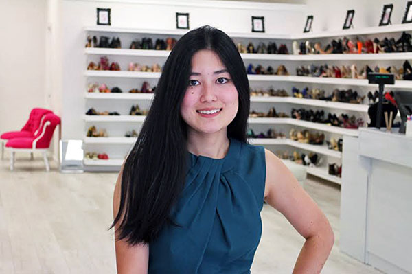 Mimi Tanaka opened consignment shop Alice McQueen in West Broad Village. Photos by Michael Thompson.