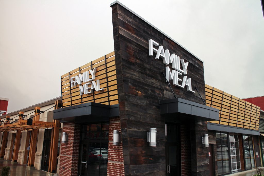 Family Meal opened on Friday. Photos by Michael Thompson.