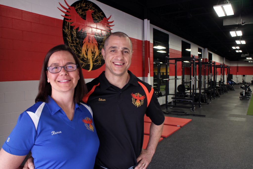 Renee and Ethan Chandler have opened a new gym in Innsbrook. Photos by Michael Thompson.