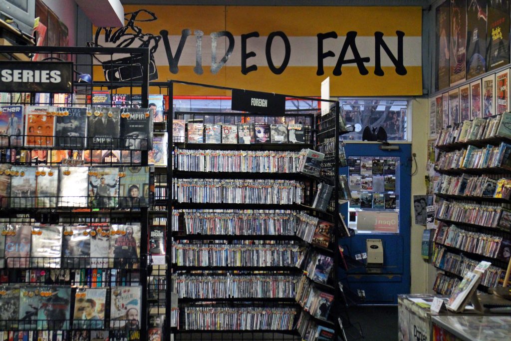 The Video Fan has renewed the lease on its current space. Photos by Katie Demeria.