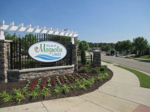 The first 110 homes in Magnolia Lakes should be finished by the end of next year.
