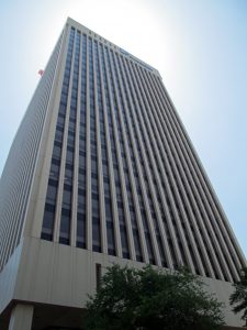 Dominion's current headquarters at One James River Plaza.
