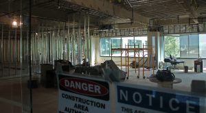 Hourigan is gutting its future home on the building's fourth floor. 