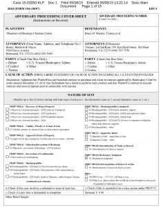Read Mountain of Blessings' recent suit (PDF)