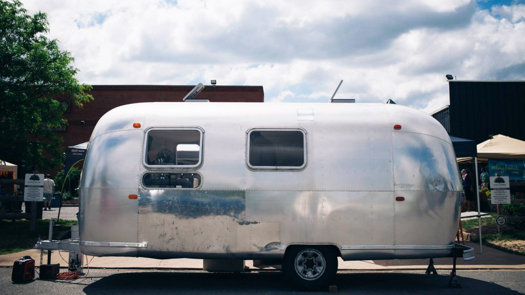 Retail startup Love This uses a refurbished Airstream camper as its storefront. Photos by Casey Blake Photography, courtesy of Love This.