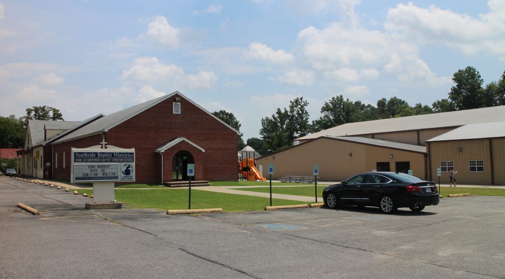A Baptist church operates a school and holds services on its Southside campus. Photo by Michael Schwartz.