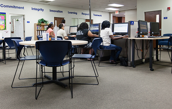 The local branch of Goodwill has plans to expand its employment center. Photos courtesy of Goodwill.