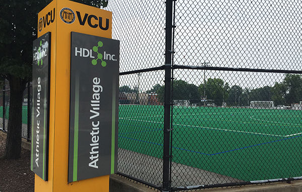 A high-dollar promise from HDL has left its mark all over VCU's campus. Photos by Katie Demeria.