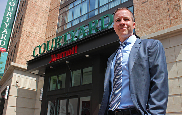 Apple Hospitality REIT's Justin Knight has led the firm through an IPO. Photos by Jonathan Spiers.