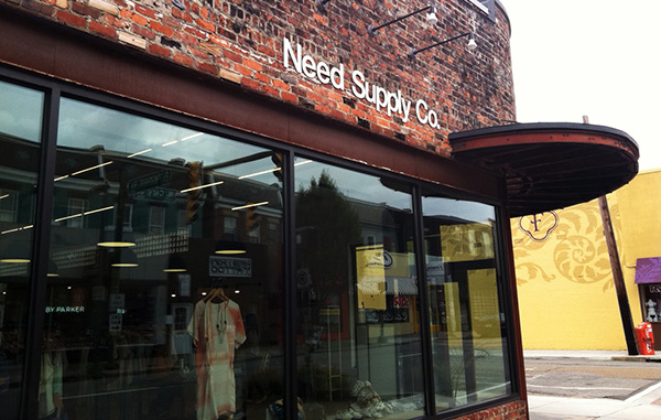 Need Supply Co.'s retail store at 3100 W. Cary St. (Michael Schwartz)