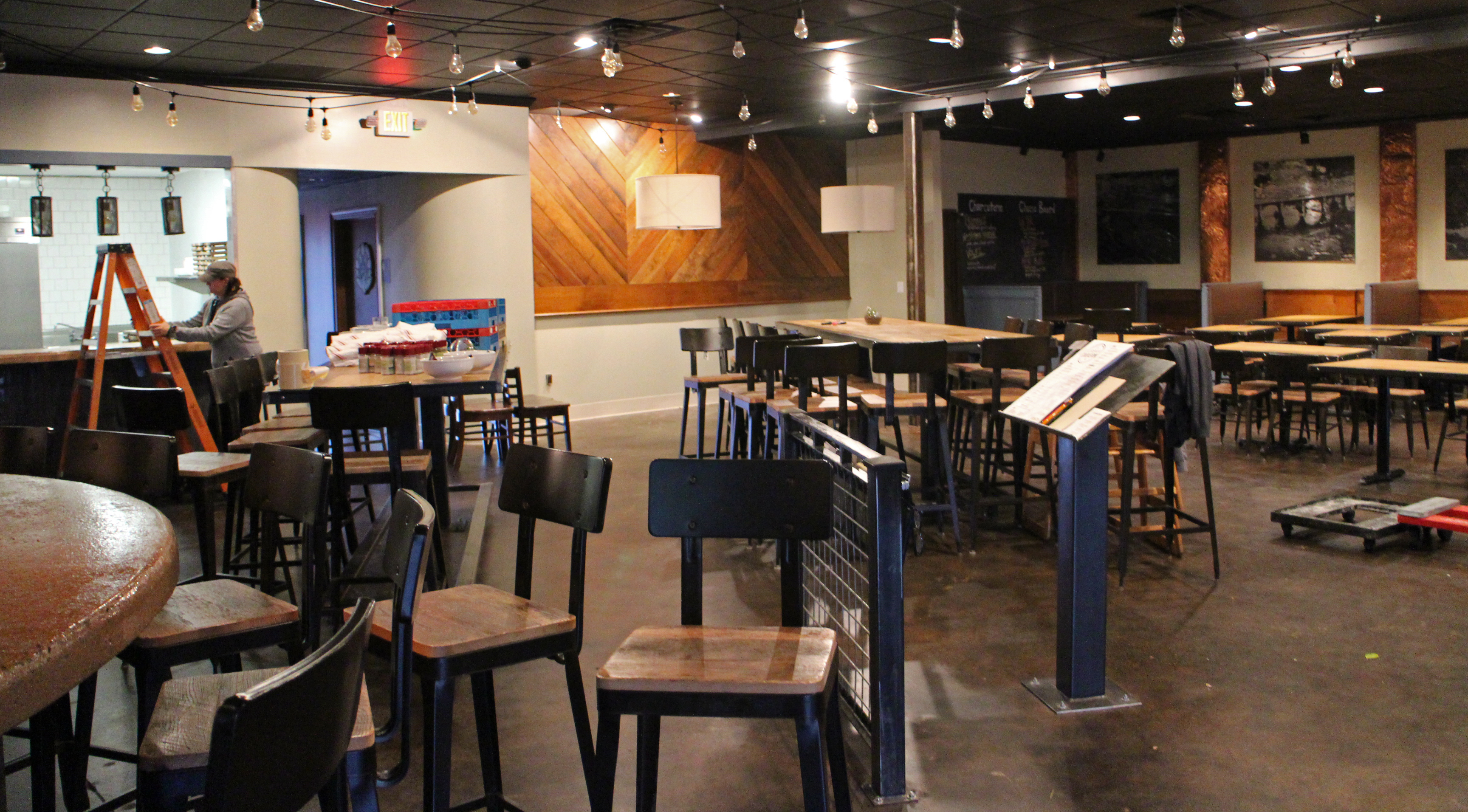 The Urban Tavern space is being transformed into a new concept. Photos by Evelyn Rupert.