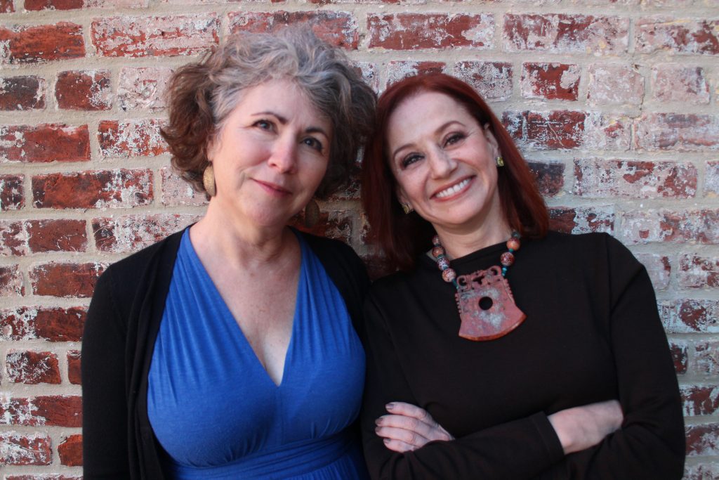 Diane Cook-Tench (left) and Helayne Spivak 