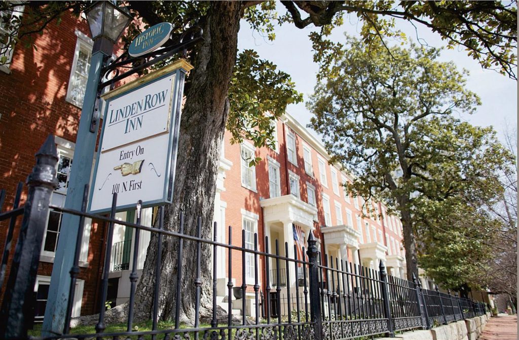 The Linden Row Inn downtown is bringing in a new restaurant. Photo courtesy of Linden Row Inn.