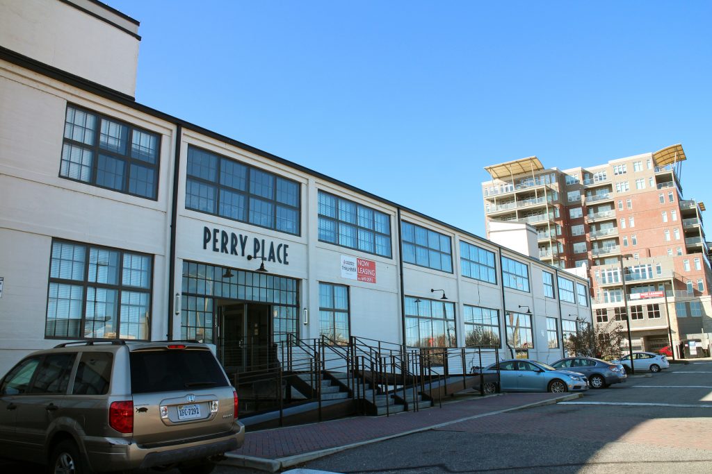 The Perry Place apartment complex was sold the last day of 2015. Photos by Michael Schwartz.