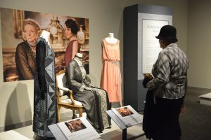 The museum's "Dressing Downton: Changing Fashion for Changing Times" exhibit, focused on the costumes in the show "Downton Abbey" began in October and ends this weekend.