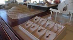 Kambourian buys and sells jewelry and does custom designs. 