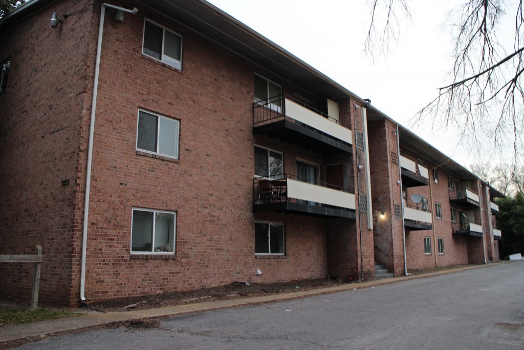 A small apartment complex on Chamberlayne Avenue sold last week. Photo by Katie Demeria.