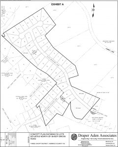 A site map of Windsor's plans. 