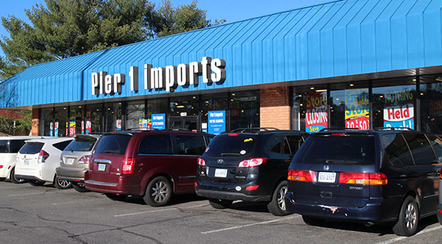 One of Pier 1 Import's locations on West Broad Street is closing. Photos by Michael Thompson. 