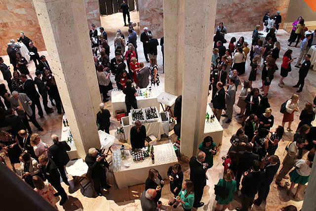 PR professionals converged on the Virginia Museum of Fine Arts for this year's PRSA awards. Photo by Jonathan Spiers.