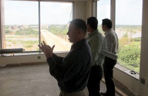 From left: Brian Brown, General Counsel; Alex Gasper, General Manager of the Richmond office; and Thomas Lin, Vice President.