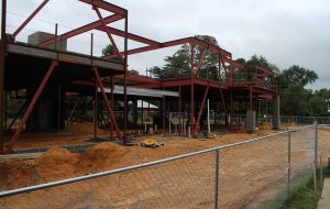 New Community School hopes to have the building ready by early spring. (J. Elias O'Neal)
