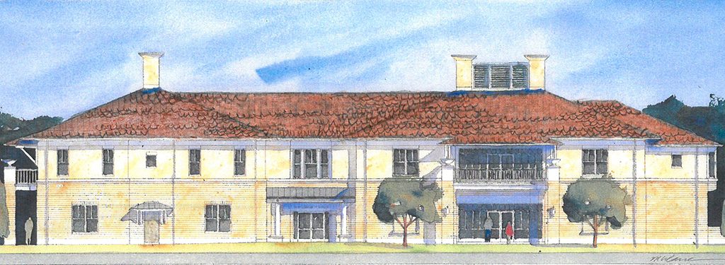 New Community School is launching the construction of a 15,700-square-foot academic building. (Rendering by Pat McClane)